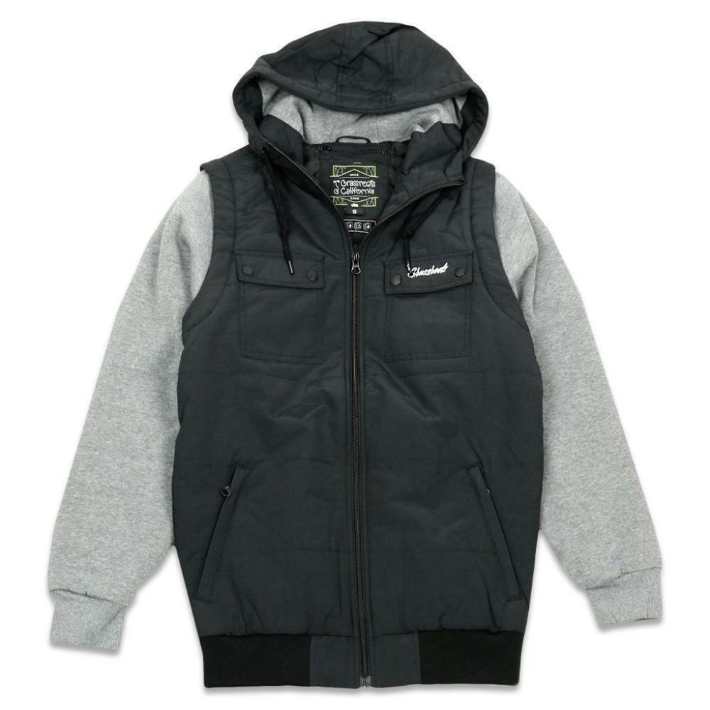 Grassroots California Men's Midnight Gray Insulate